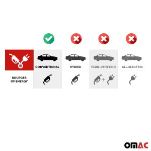 MINI COOPER Trunk Mat - Omac - Proline TPE - Black - '01-'06